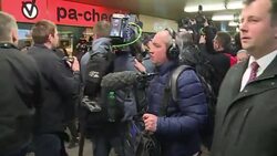 CLEAN : EU's Tusk in Warsaw as witness in spy case News Clip