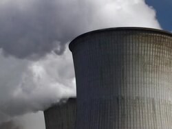 Cooling Tower Stock Footage
