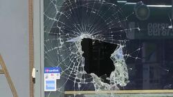 CLEAN : Greeces far right Golden Dawn HQ attacked News Clip