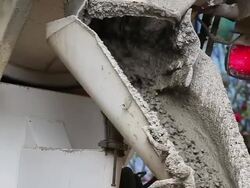 Concrete pouring. Stock Footage