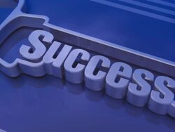 Success Key Stock Footage