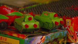 Packages of fireworks pile on top of each other. Stock Footage