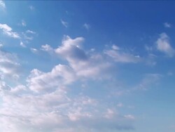 Cloudscape - part 3 of 4, time lapse Stock Footage