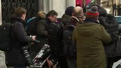 Lauri Love arriving at court for extradition appeal hearing News Clip