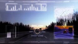 Visual tracker Stock Footage