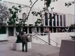 Exteriors of the Los Angeles County Museum of Art Stock Footage