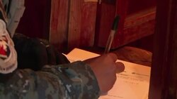 VOICED : La primera mision de gendarmes mexicanos News Clip