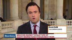 Mnuchin Blames Market Volatility on Volcker Rule News Clip