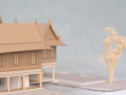 focus : Thai architecture Stock Footage