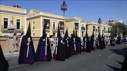 CLEAN : People celebrate Holy Week in Spain's Seville News Clip