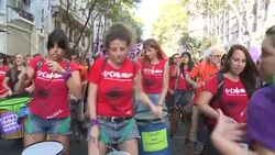 CLEAN : Argentina marches for women's rights News Clip