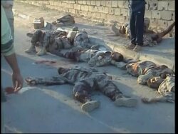 Graphic pictures of killings of ING soldiers News Clip