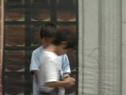 'Disney's A Christmas Carol' Train Tour Stock Footage