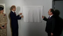 British Royals Visit Thiepval Memorial Museum News Clip