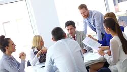 Business meeting. Stock Footage