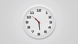 Clock 10:30 Em Stock Footage
