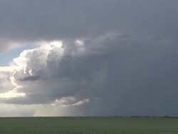 Supercell Thunderstorm - Timelapse Sequence Stock Footage