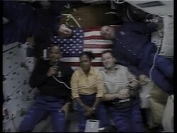 AP interviews with crew members onboard the Discovery News Clip