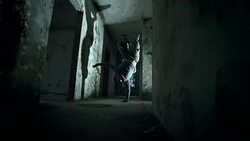 HD Super Slow-Mo: B-Boy Hopping On One Hand Stock Footage