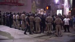 Protests and clashes follow not guilty verdict in Zimmerman case News Clip