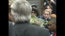 Princess Diana at Images of Drugs Exhibition News Clip