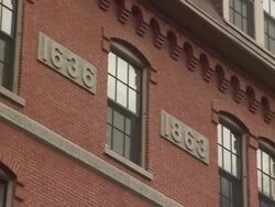 ATMOSPHERE - Harvard University campus Stock Footage