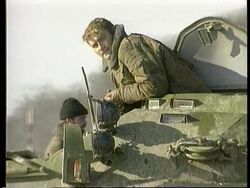 Chechnya - Fighting As Elections Go Ahead News Clip