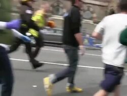 Boston Marathon aftermath Raw Footage - Pt. 7 Stock Footage