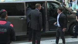 CLEAN : Football: Messi arrives at Barcelona court for tax fraud trial News Clip