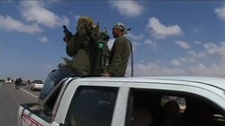 Rebels on the move near frontline positions, gunfire News Clip