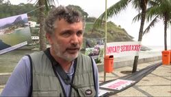 Protest against quality of water in Olympic lake Instructional Video