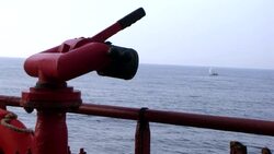 Antipirate Defencer Stock Footage