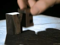 Typeset YES Stock Footage