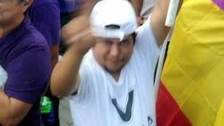 CLEAN : Panamanian presidential candidate Varela holds closing rally News Clip