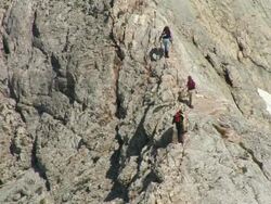 HD: Mountain Climbing Stock Footage