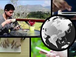 CNGLTEC1046 - Conceptual content The Internet of Things Stock Footage