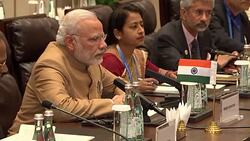 UK Prime Minister Theresa May and Indiand President Narendra Modi - G20 Summit News Clip
