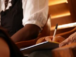 The Notes of a Juror Stock Footage