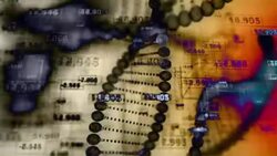 Abstract DNA. Stock Footage