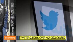 Twitter Sues U.S. Over NSA Disclosures News Clip