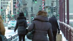 Frigid temperatures are holding on in Chicago Tuesday, with single digit temperatures that feel much colder with sub-zero wind chills. . (Jan. 6) News Clip