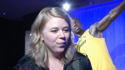 Usain Bolt waxwork unveiled in London Instructional Video