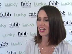 INTERVIEW: Soleil Moon Frye  on the event at Lucky Magazine Hosts First Ever West Coast FABB: Fashion And Beauty Blog Conference Stock Footage