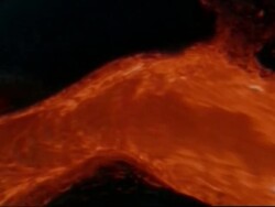 Kilauea Volcano spews lava into the ocean News Clip
