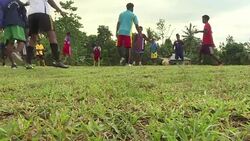 VOICED : Papua la region de Indonesia fertil en futbolistas News Clip