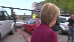 General Election 2015 - Nicola Sturgeon & SNP Launch New Poster News Clip
