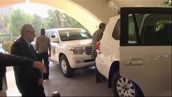 International envoy to Syria departs hotel following meeting with NCB officials Instructional Video