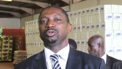 Ministers attend ceremony to mark hand over of aid News Clip