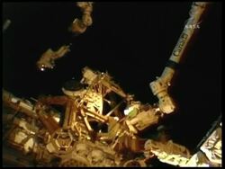 Astronauts end space walk to mark 40th anniversary of moon landing; presser Instructional Video