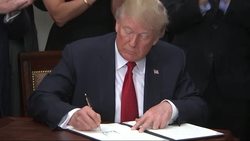 Trump Signs Executive Order to Unwind Obamacare News Clip